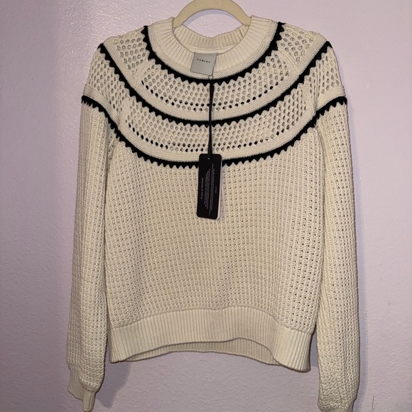Varley - Padbury Pointelle Knit Sweater - Picture 2 of 6